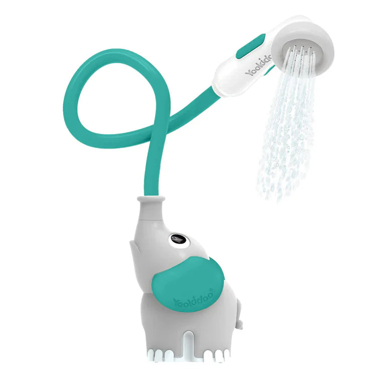 Yookidoo Elephant Baby Shower - Grey and Forest Green