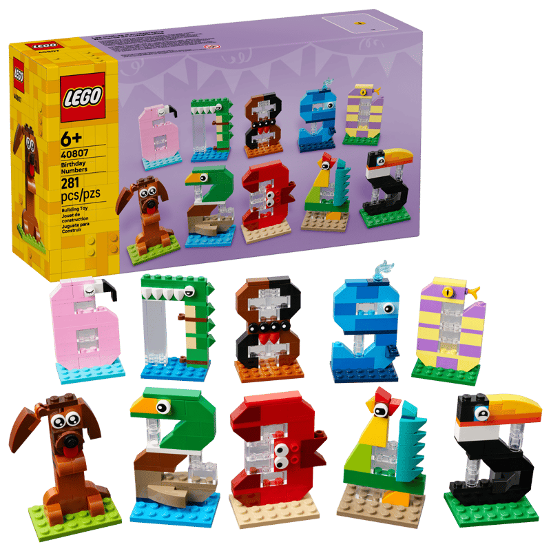 Lego Birthday Numbers 40807
