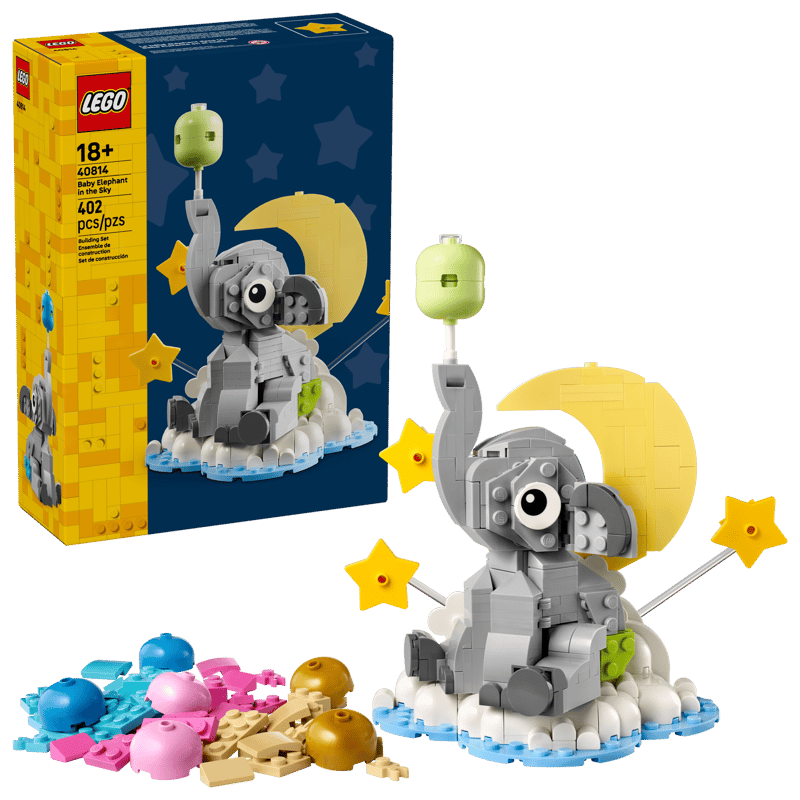 Lego Baby Elephant in the Sky 40814