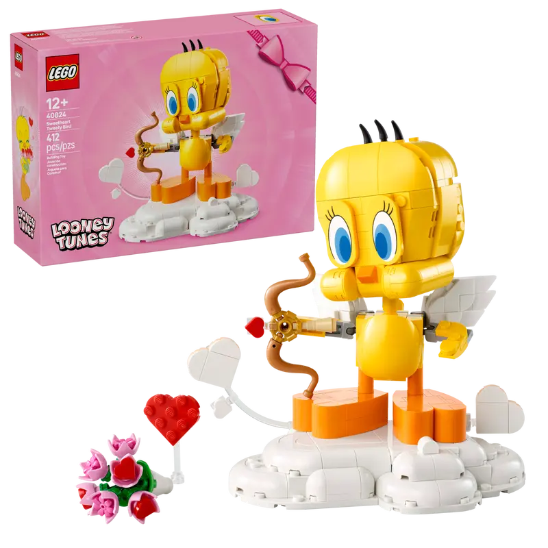 Lego  Looney Tunes Sweetheart Tweety Bird 40824