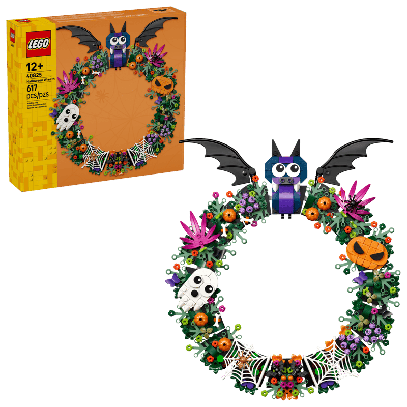Lego Halloween Wreath 40825