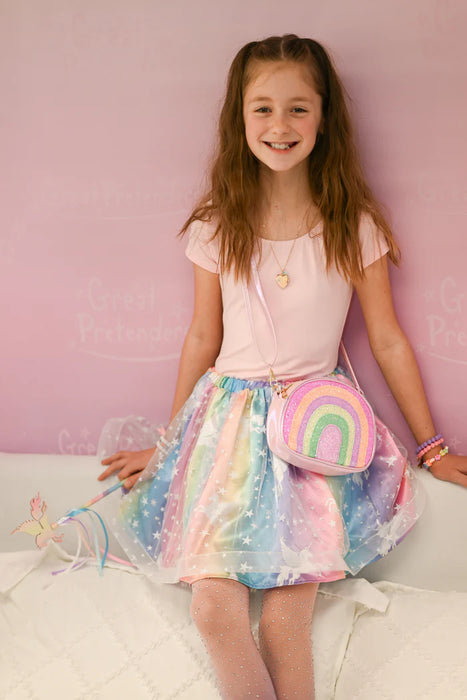 Great Pretenders Enchanted Unicorn Skirt and Wand SZ 4-6