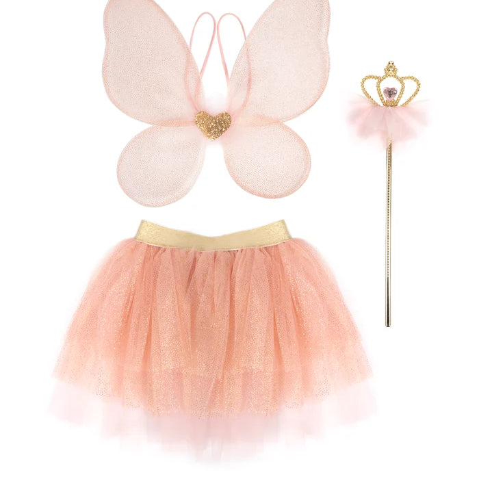 Great Pretenders Royal Fairy Princess Skirt Set, Pink - Size 4-6