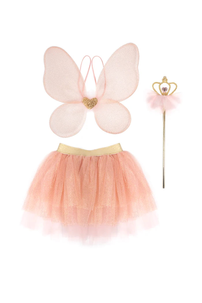 Great Pretenders Royal Fairy Princess Skirt Set, Pink - Size 4-6