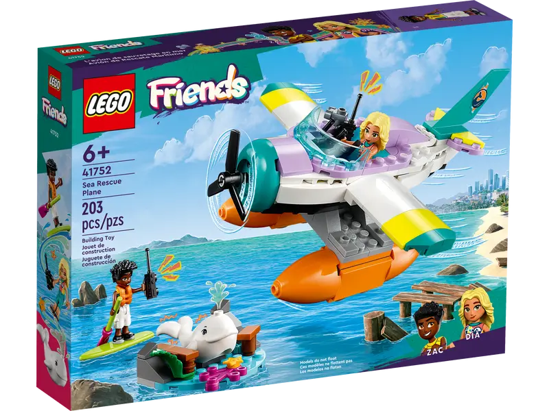 Lego Friends Sea Rescue Plane 41752