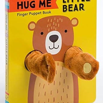 Hug Me Little Bear Finger Puppet Book