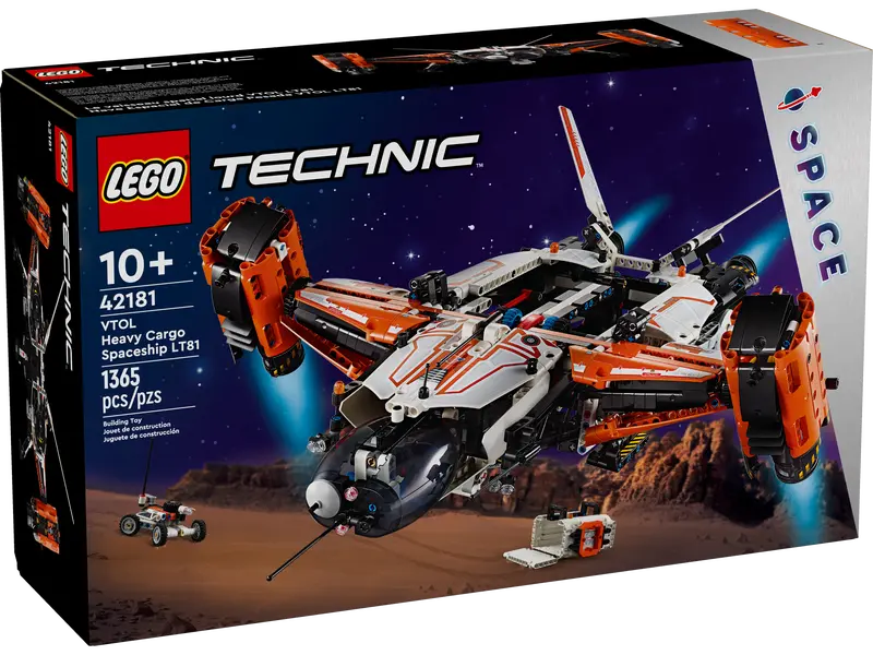 LEGO Technic Vtol Heavy Cargo Spaceship LT81