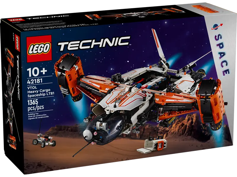 Lego Technic VTOL Heavy Cargo Spaceship LT81 42181