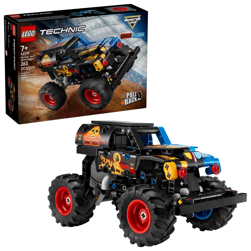 Lego Technic Monster Jam Grave Digger Fire and Ice 42219