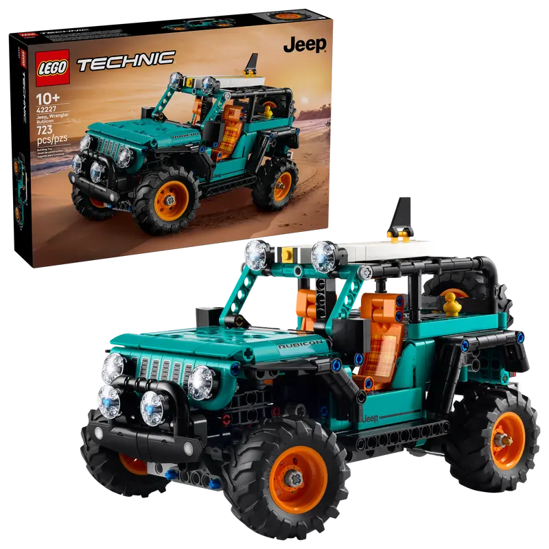 Lego Technic Jeep Wrangler Rubicon SUV 42227