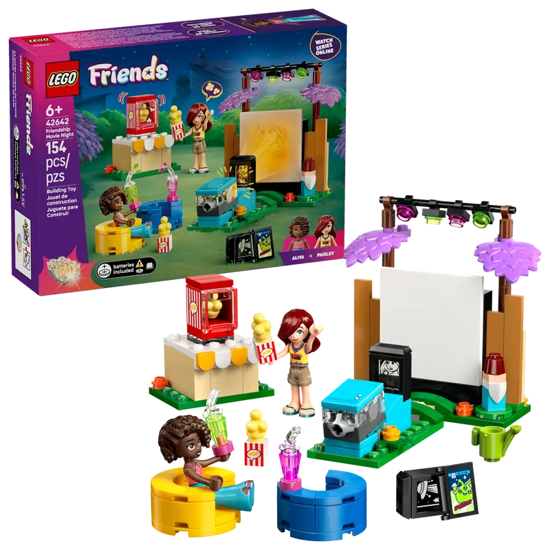 Lego Friends Friendship Movie Night 42642