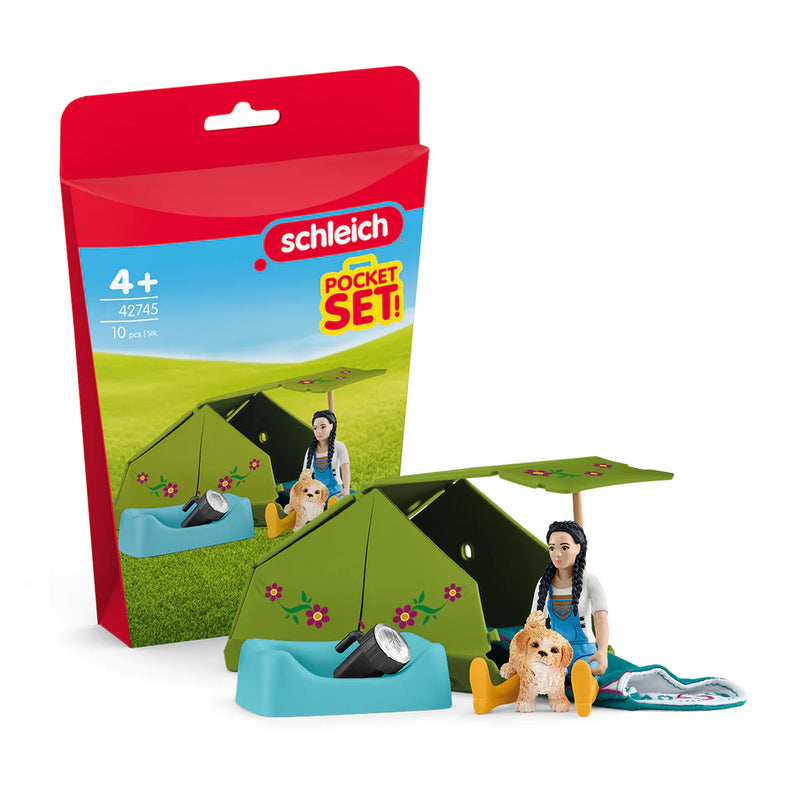 Schleich Horse Club Pocket Set - Camping Adventure with Kim 42745