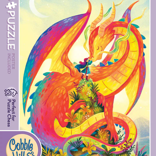 Cobble Hill 100 Piece Puzzle - Rainbow Dragon