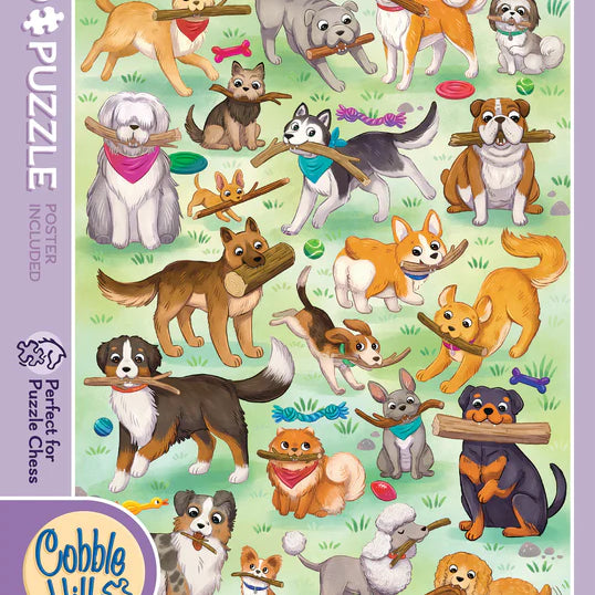 Cobble Hill 100 Piece Puzzle - Fetch!