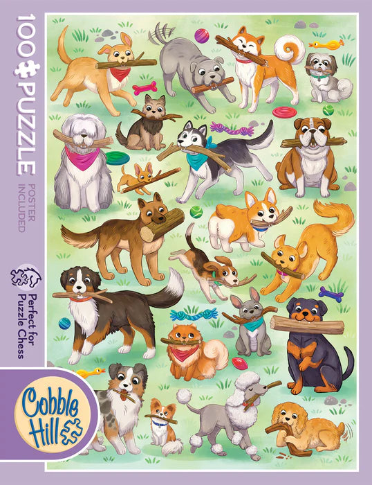 Cobble Hill 100 Piece Puzzle - Fetch!