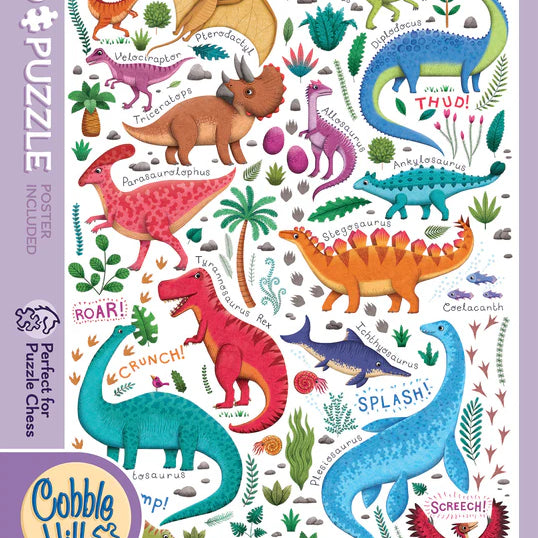 Cobble Hill 100 Piece Puzzle - Rawr!