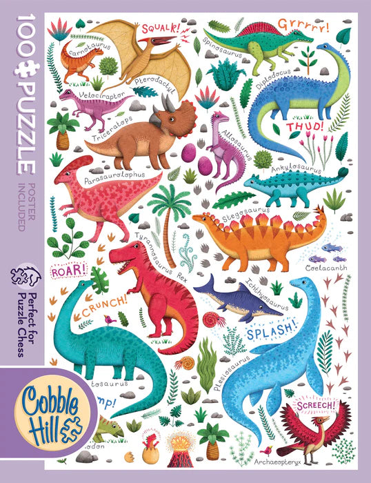 Cobble Hill 100 Piece Puzzle - Rawr!