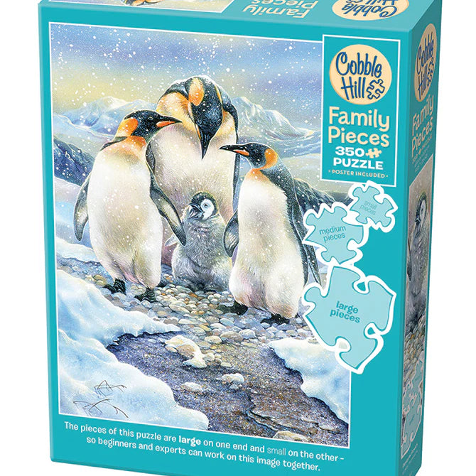 Cobble Hill Family Puzzle 350 Piece - Penguin Family