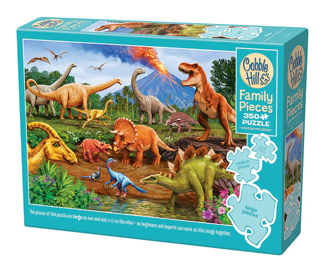 Cobble Hill Family Puzzle 350 Piece - Dinos