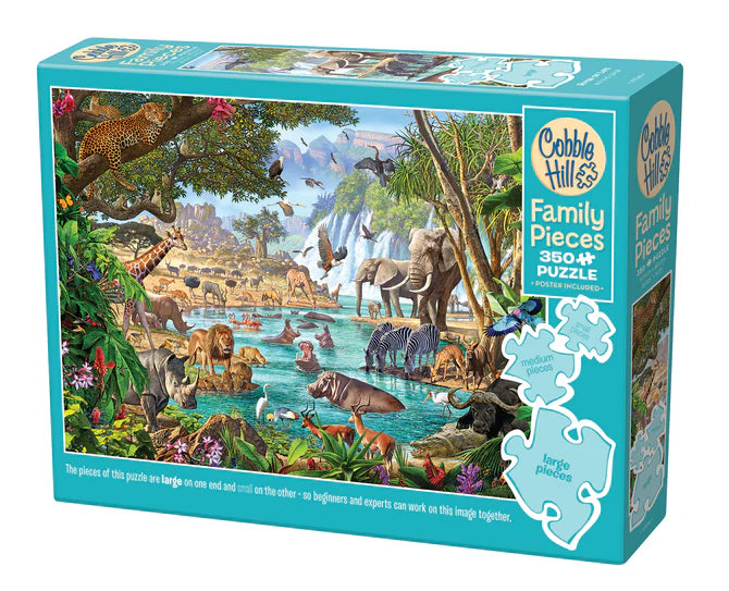 Cobble Hill Family Puzzle 350 Piece - River of Life