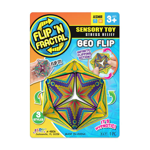 Sensory Toy Flip N Fractal Geo Flip