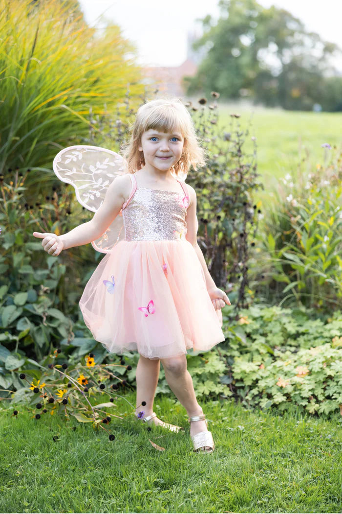 Great Pretenders Butterfly Bliss Dress, Peach - 2 Sizes