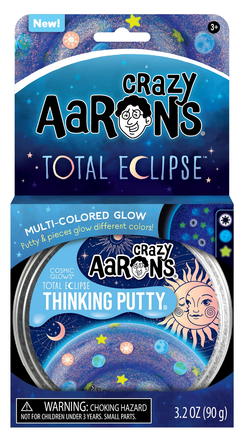 Crazy Aaron's Thinking Putty - Total Eclipse - Cosmic Glows