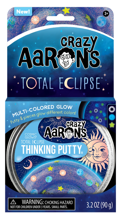 Crazy Aaron's Thinking Putty - Total Eclipse - Cosmic Glows