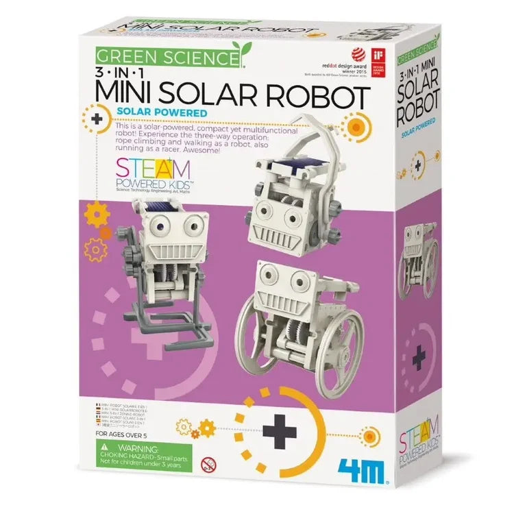 4M 3-in-1 Solar Robot