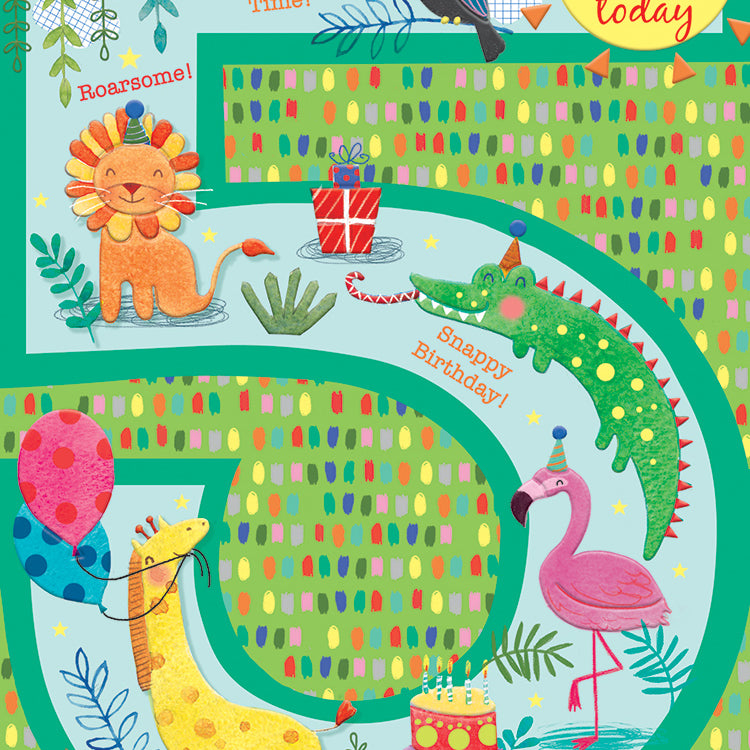 Birthday Card Number 5 Jungleland