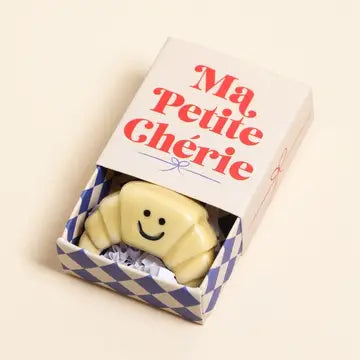 Tiny Matchbox Ceramic Tokens - Croissant