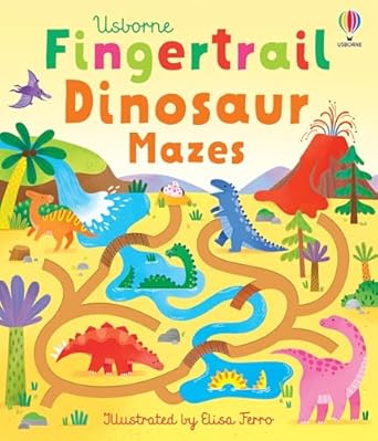 Fingertrail Dinosaur Mazes