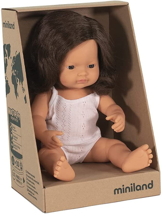 Miniland Dolls 15" Baby Doll Caucasian - Girl