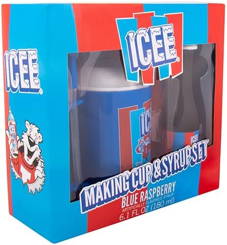 ICEE Making Cup & Syrup - Blue Raspberry Flavour