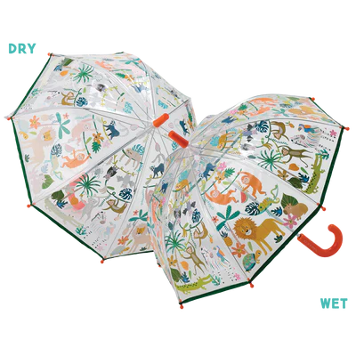 Colour Changing Transparent Umbrella - Various Styles