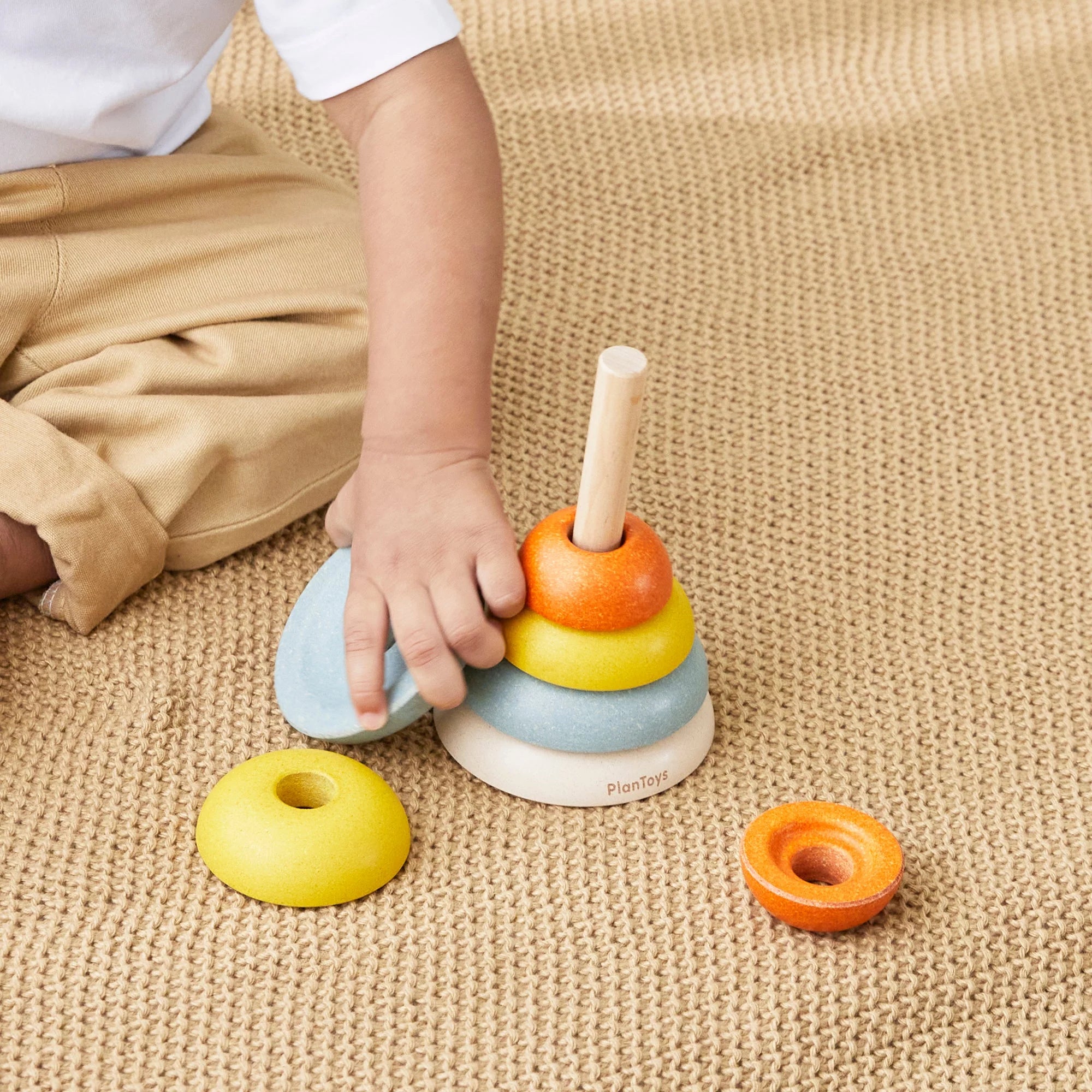 Plan Toys Stacking Ring Cups