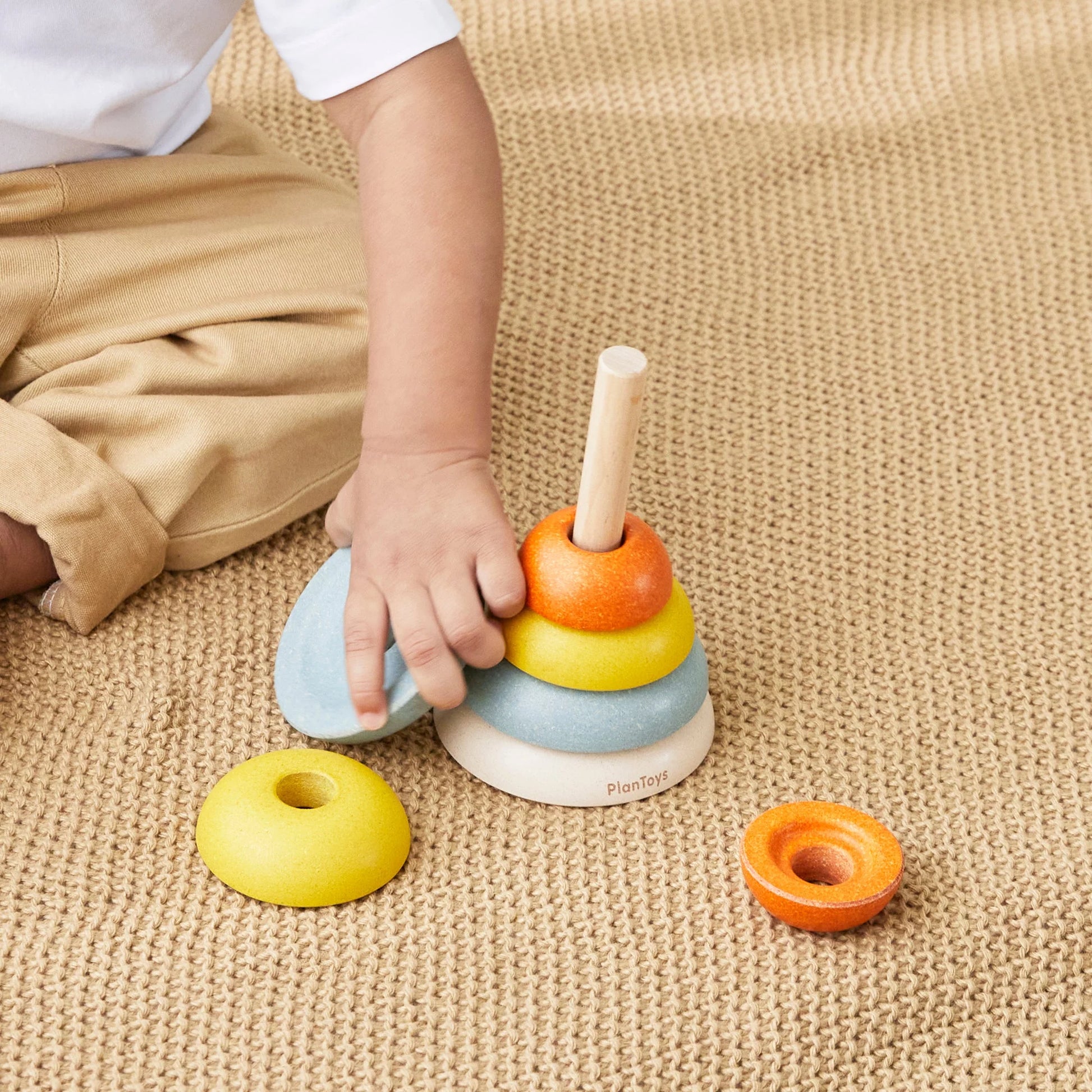 Plan Toys Stacking Ring Cups