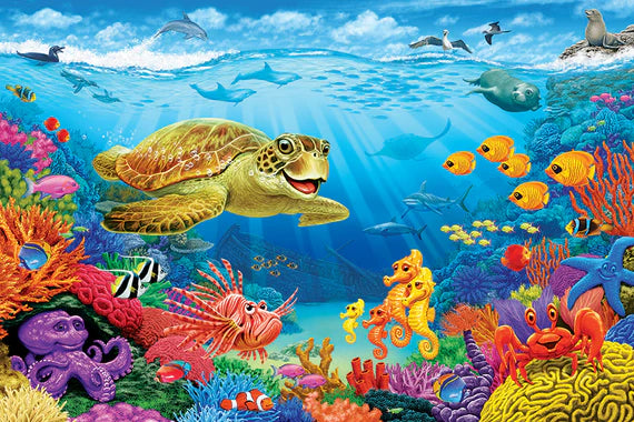 Cobble Hill 35 Piece Floor Puzzle - Ocean Reef