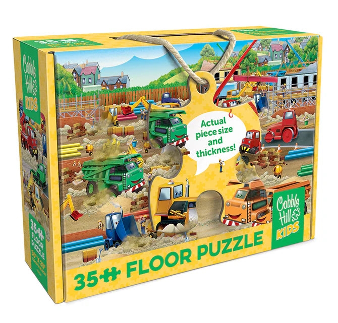 Cobble Hill 35 Piece Floor Puzzle - Construction Zone