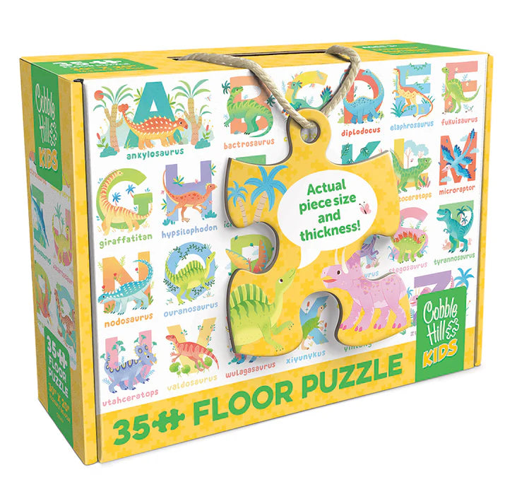 Cobble Hill 35 Piece Floor Puzzle - Dinosaur Alphabet