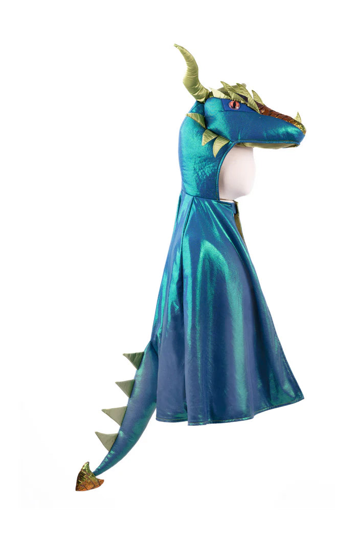 Great Pretenders Emerald The Metallic Dragon Cape SZ 5-6