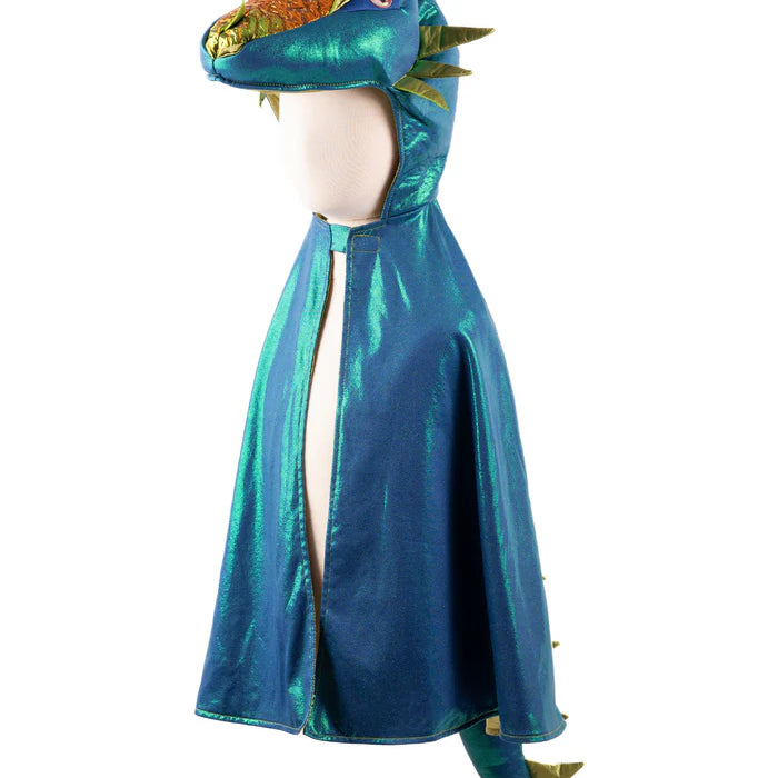 Great Pretenders Emerald The Metallic Dragon Cape SZ 5-6