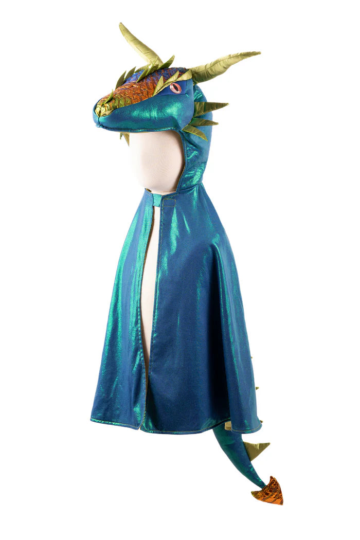 Great Pretenders Emerald The Metallic Dragon Cape SZ 5-6