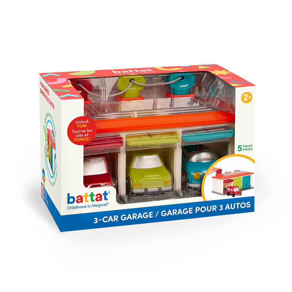 Battat 3 Car Garage