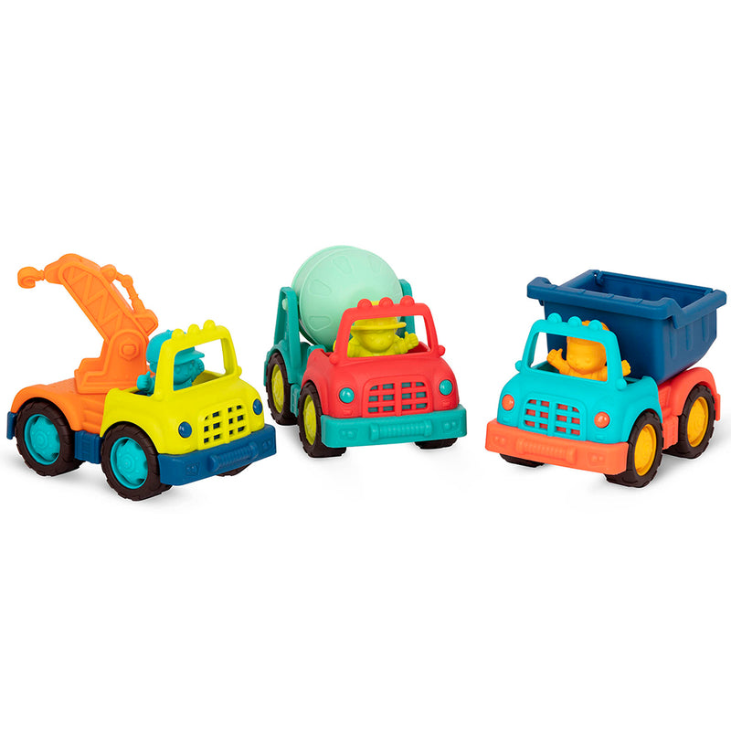 B. Toys Happy Cruisers 3 Little Truck Set