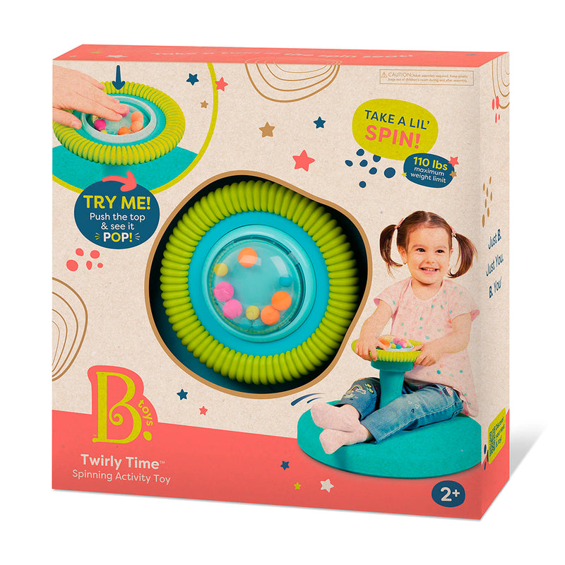 B. Twirly Time Spinning Activity Toy