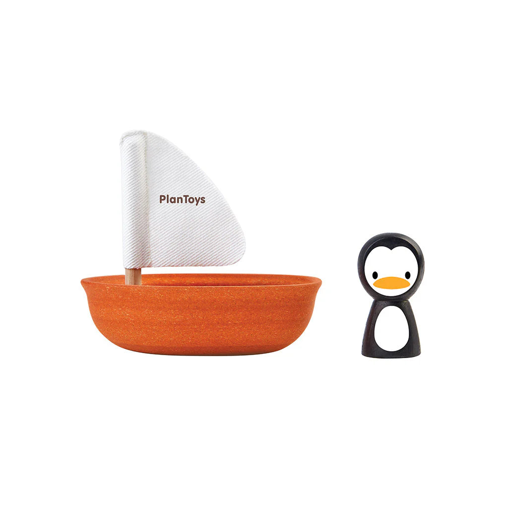Plan Toys Sailing Boat - Penguin