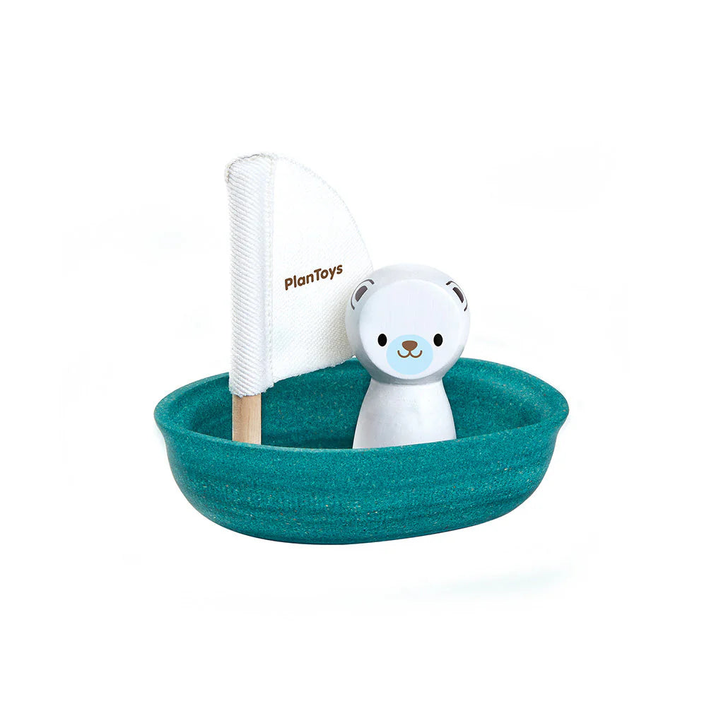 Plan Toys Sailing Boat - Polar Bear