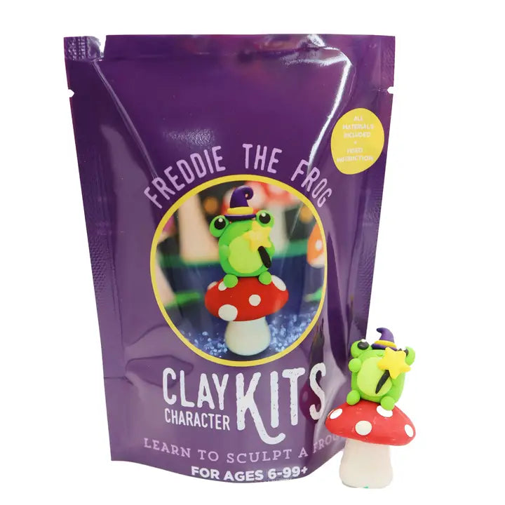 DIY Polymer Clay Character Kits - Freddie the Frog