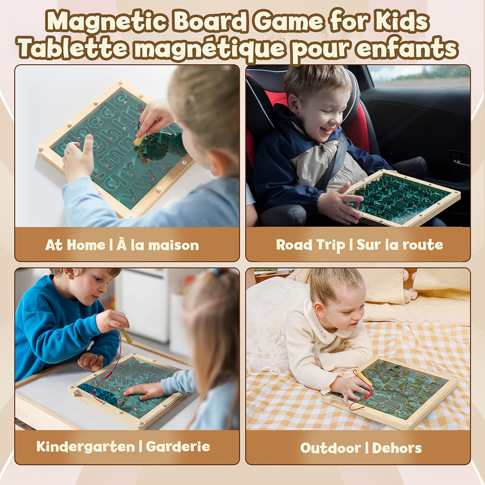 Top Bright Magnetic Alphabet Tracing Board